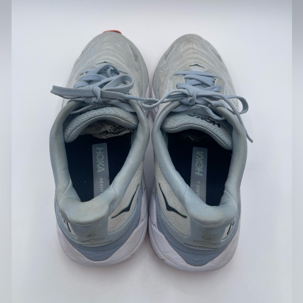 Hoka One One Arahi 6 Womens 8.5B Shoes Blue Walking Running Sneaker 1123195 PABF - Picture 4 of 10
